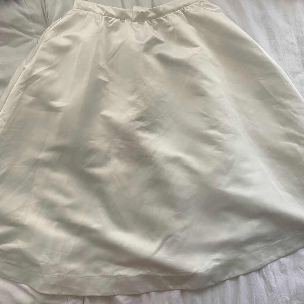 White Parker Skirt